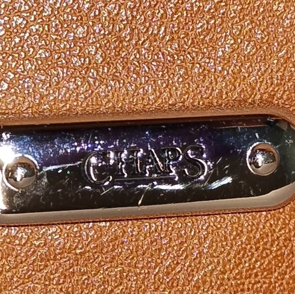 Classic Cognac Brown Faux Leather Tote Bag – Everyday Shoulder Purse - Picture 7 of 12